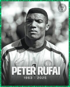 Read more about the article Nigeria Mourns as Football Legend Peter Rufai Passes at 61