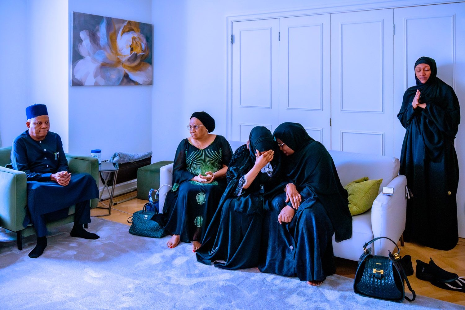 Read more about the article PHOTO STORY : Vice President Shettima Visits Buhari’s Family In London, Offers Condolences