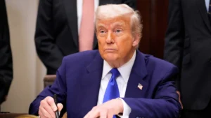 Read more about the article Trump launches reciprocal tariffs, says billions now flowing into U.S.