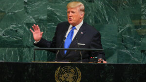 Read more about the article Here’s a summary of everything/everyone that ‘collected’ from President Trump’s UNGA address yesterday