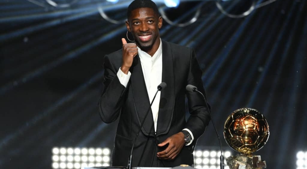 Read more about the article Ousmane Dembele wins 2025 Ballon d’Or, beats Yamal, Raphinha
