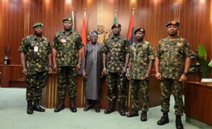 Read more about the article Tinubu holds first security meeting with new service chiefs