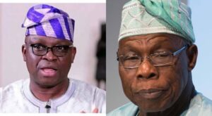Read more about the article General Obasanjo Vs Peter ‘Osokomole’ Fayose