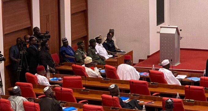 Read more about the article Senate to screen Christopher Musa as defence minister today