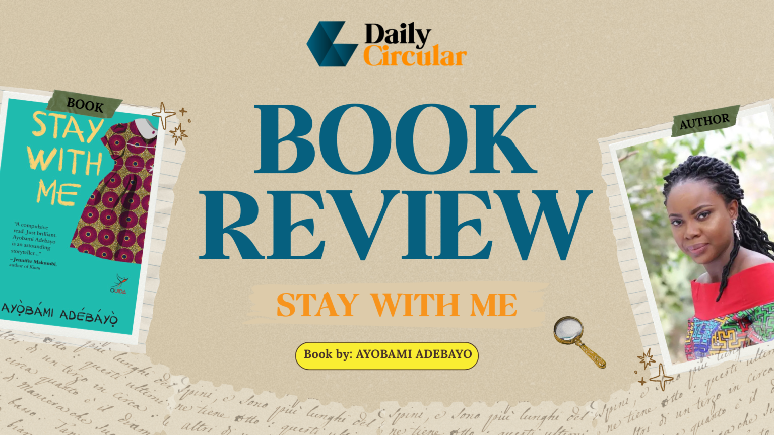 Stay With Me by Ayobami Adebayo: A story of marriage, missteps, and ...