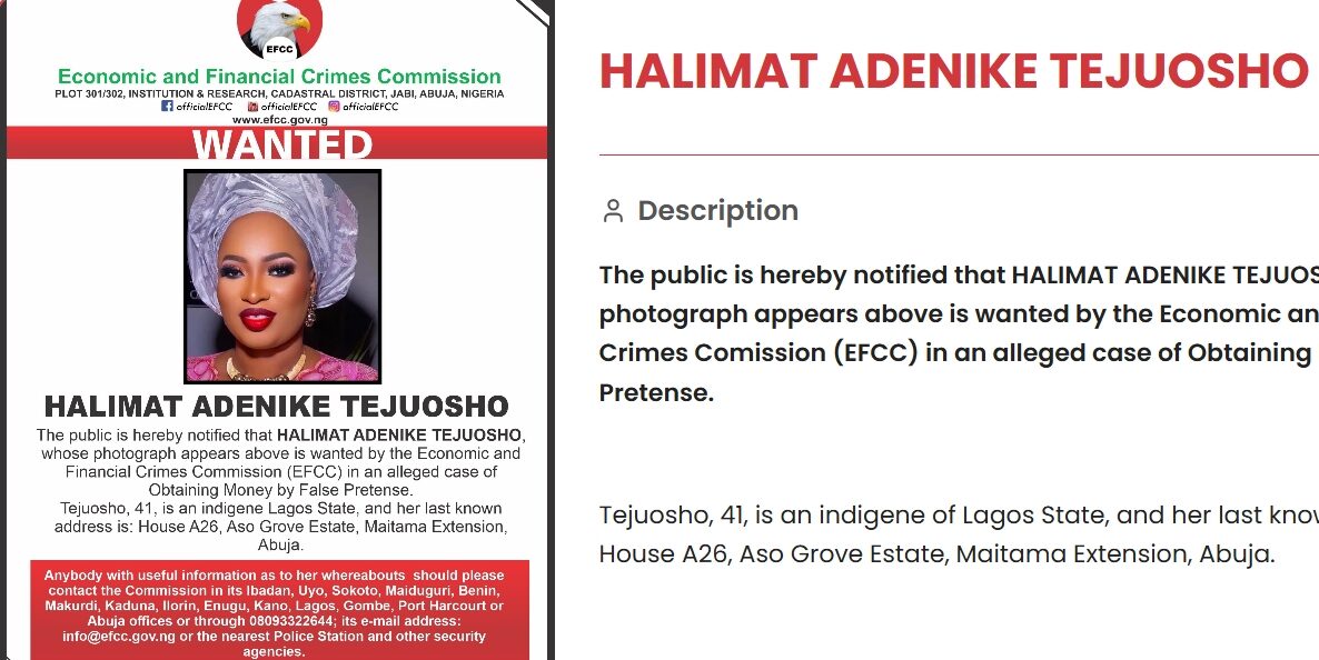 You are currently viewing EFCC lists City Boy Movement women leader as wanted over alleged fraud