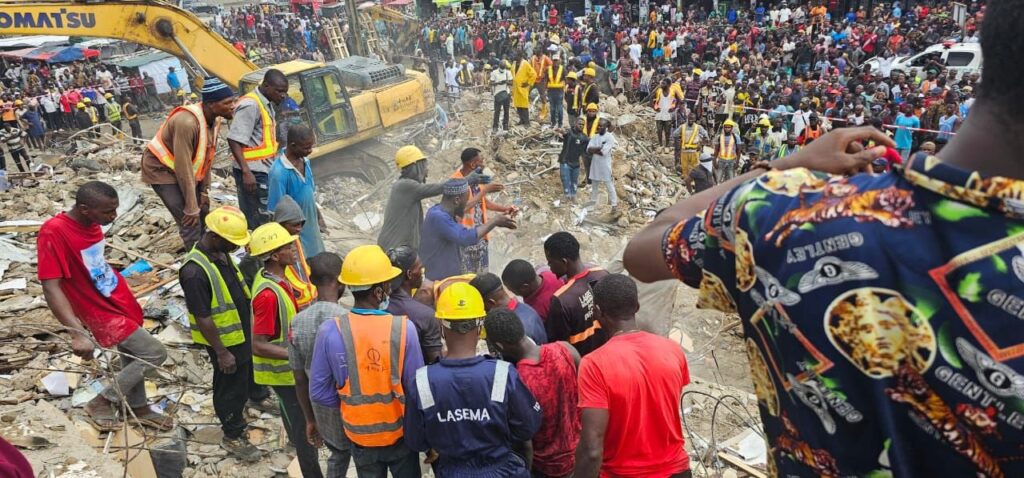Lagos building collapse