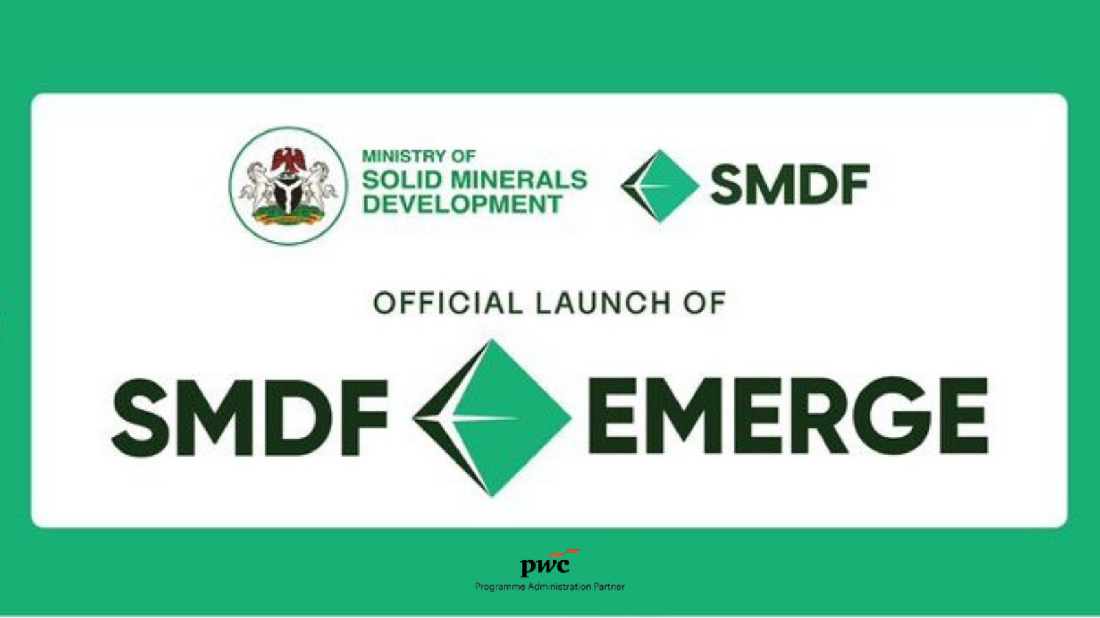 You are currently viewing FULL REPORT: OFFICIAL LAUNCH OF SMDF-EMERGE PROGRAMME