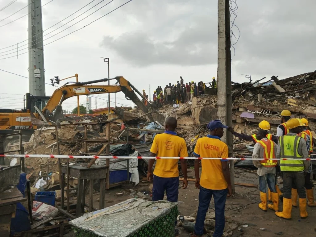 Lagos building collapse