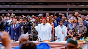 Read more about the article Shettima warns ECOWAS leaders against tampering with term limits