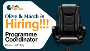 Read more about the article Apply now for Olive & March’s Programme Coordinator role in Abuja