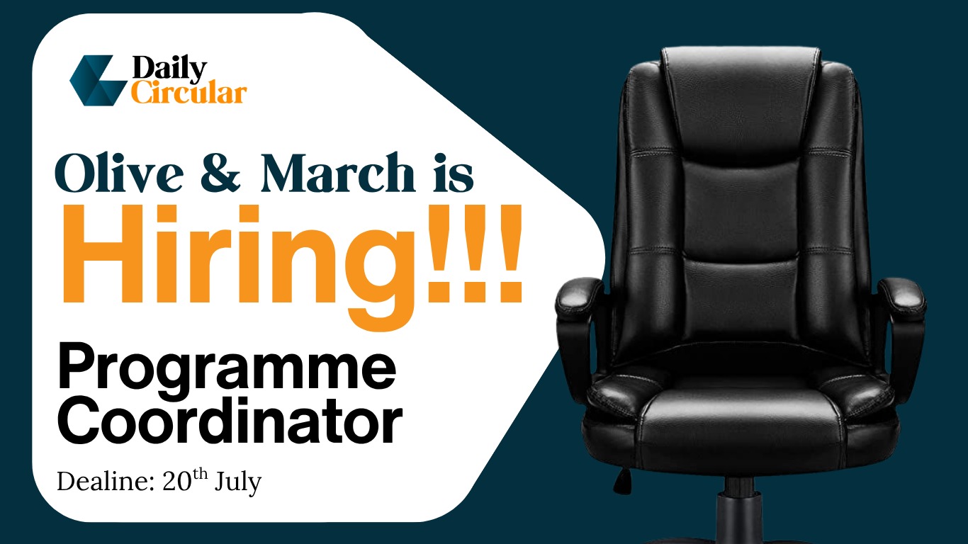 You are currently viewing Apply now for Olive & March’s Programme Coordinator role in Abuja