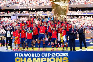 Read more about the article Spain complete dream run to lift 2026 FIFA World Cup