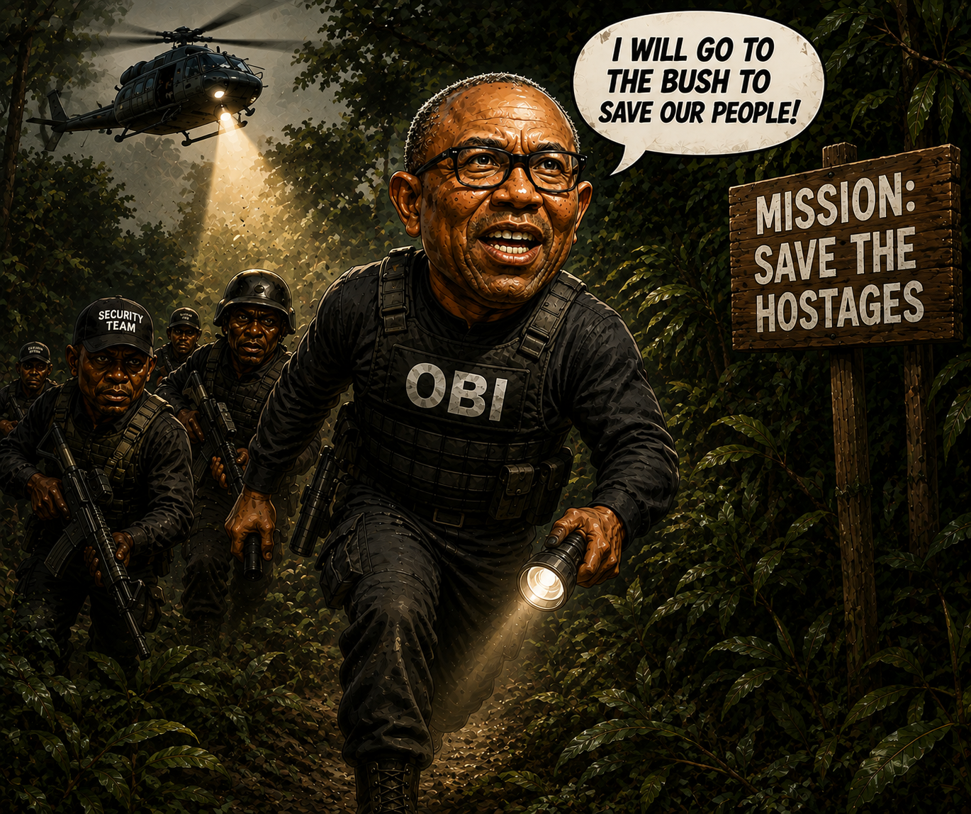 You are currently viewing Peter Obi wants to storm the bush himself now?