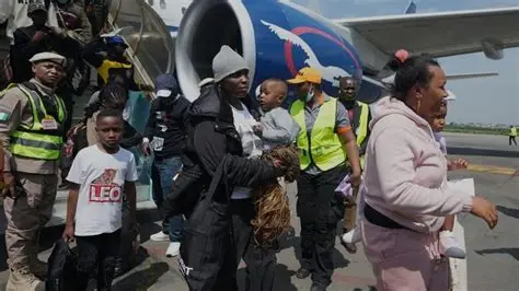 You are currently viewing 83 Nigerians arrive Lagos after repatriation from South Africa