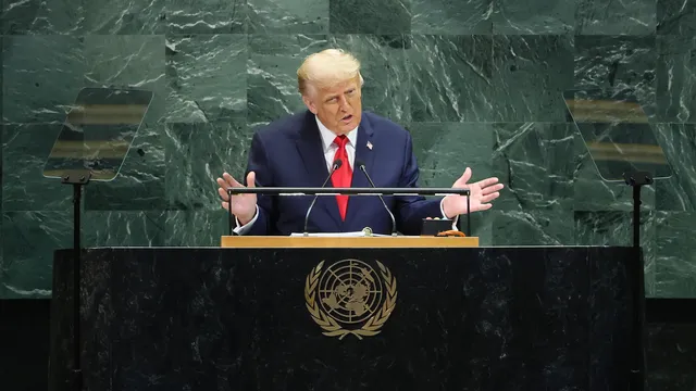 You are currently viewing Trump renames AI ‘super intelligence’ in UN speech, rejects global oversight