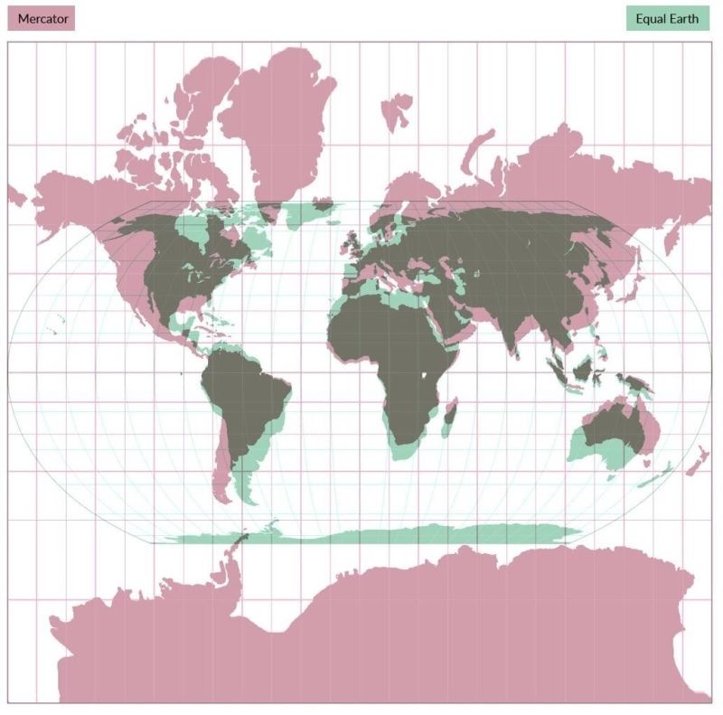 Equal Earth Projection