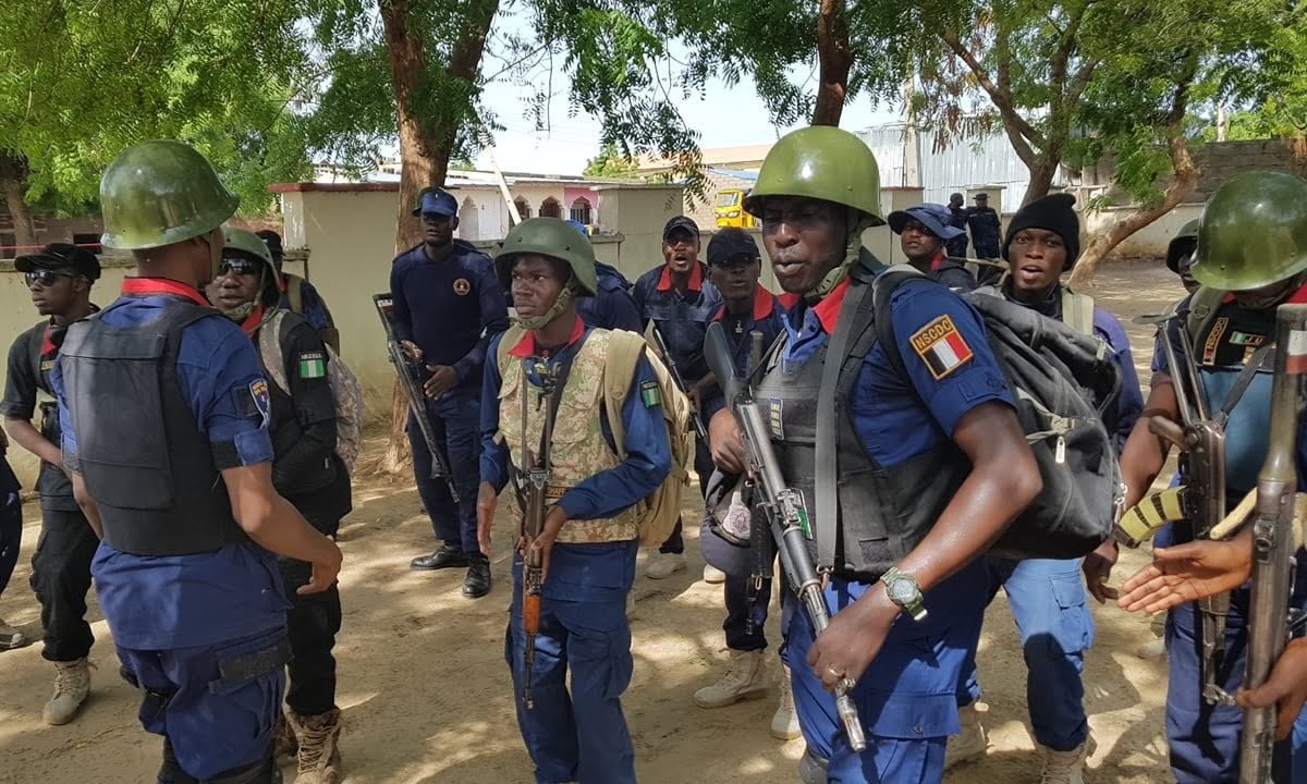 You are currently viewing NSCDC rescues 15 minors trafficked by fake NGO official