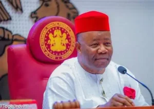 Read more about the article Senators back Akpabio for 11th Assembly Senate presidency